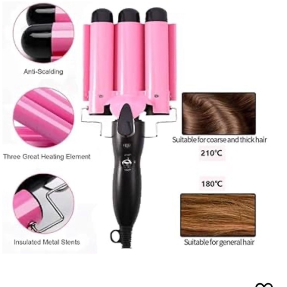 Pink hair crimper - Picture 5 of 5